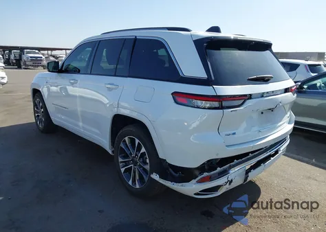 2022 Jeep Grand Cherokee 4Xe Overland 4X4 from USA, damaged, VIN 1C4RJYD69N8767033